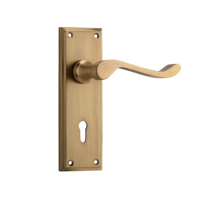 Tradco 6636 Camden Lever Lock Satin Brass 152x50mm