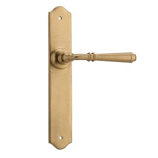 Tradco 6640 Reims Lever Passage Satin Brass 240x40mm 68mm(P)