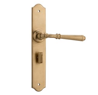 Tradco 6640P Reims Lever Privacy Satin Brass 240x40mm 68mm(P)