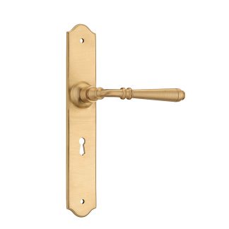 Tradco 6641 - Reims Lever Lock - Satin Brass - 240x40mm - 68mm(P)