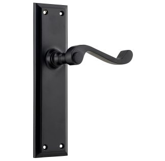 Door Lever Milton Latch Matt Black