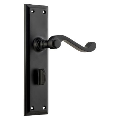 Door Lever Milton Privacy Matt Black