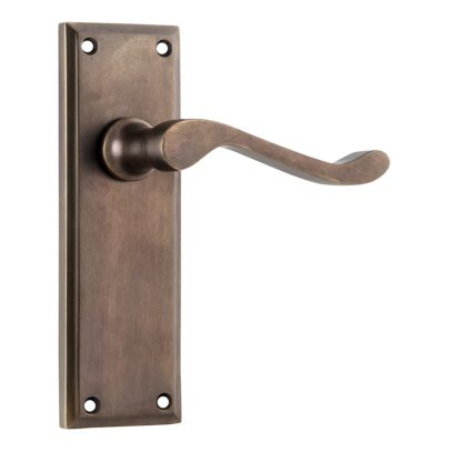 Tradco 9709 Camden Lever Latch Antique Brass 152x50mm