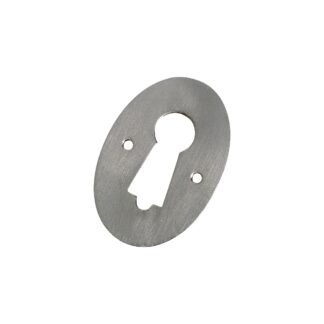 1176 - Door Escutcheon 30x45mm - Satin Chrome