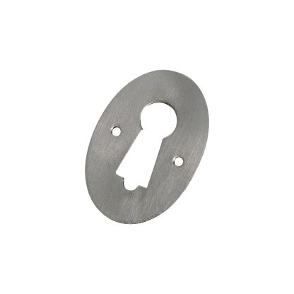 1176 - Door Escutcheon 30x45mm - Satin Chrome