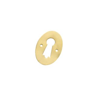 1184 - Door Escutcheon 30x45mm - Polished Brass