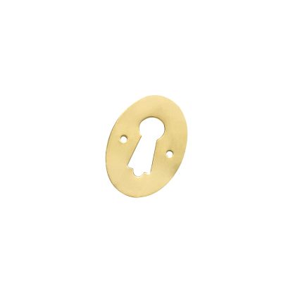 1184 - Door Escutcheon 30x45mm - Polished Brass