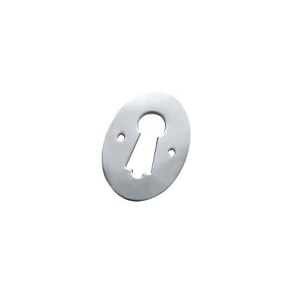 1186 - Door Escutcheon 30x45mm - Chrome Plate