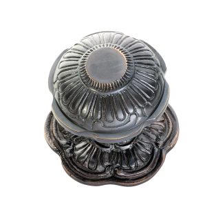 Tradco 1304 Centre Door Knob Antique Copper