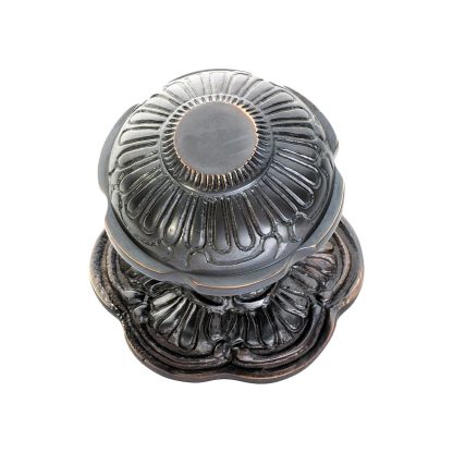 Tradco 1304 Centre Door Knob Antique Copper