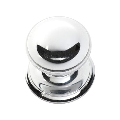Tradco 1308 Centre Door Knob Chrome Plate