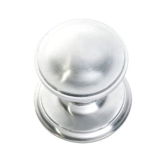 Tradco 1309 Centre Door Knob Satin Chrome