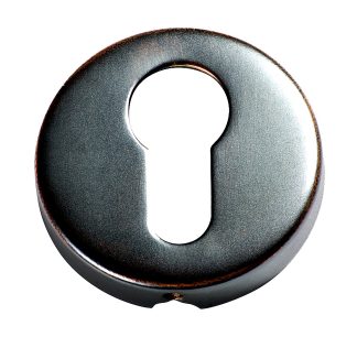 2041 - Euro Cylinder Escutcheon - 50mm - Antique Copper