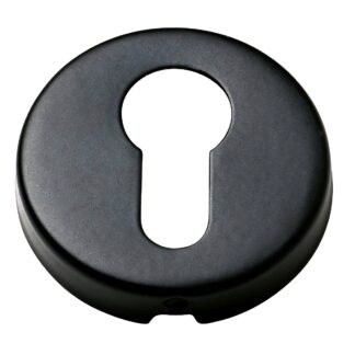 2057 - Euro Cylinder Escutcheon - 50mm - Black