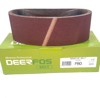 Sanding Belts 3 x 21 Inch. 75 x 533mm Packs of ten belts