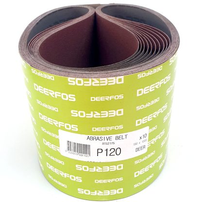 Sanding Belts 6 x 48 Inch. 150x1220mm. Packs of ten belts