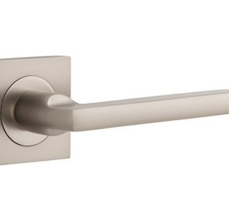 Passage Door Handle. Baltimore Square Rose.