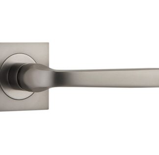 Passage Door Handle. Annecy Lever. Square Rose.