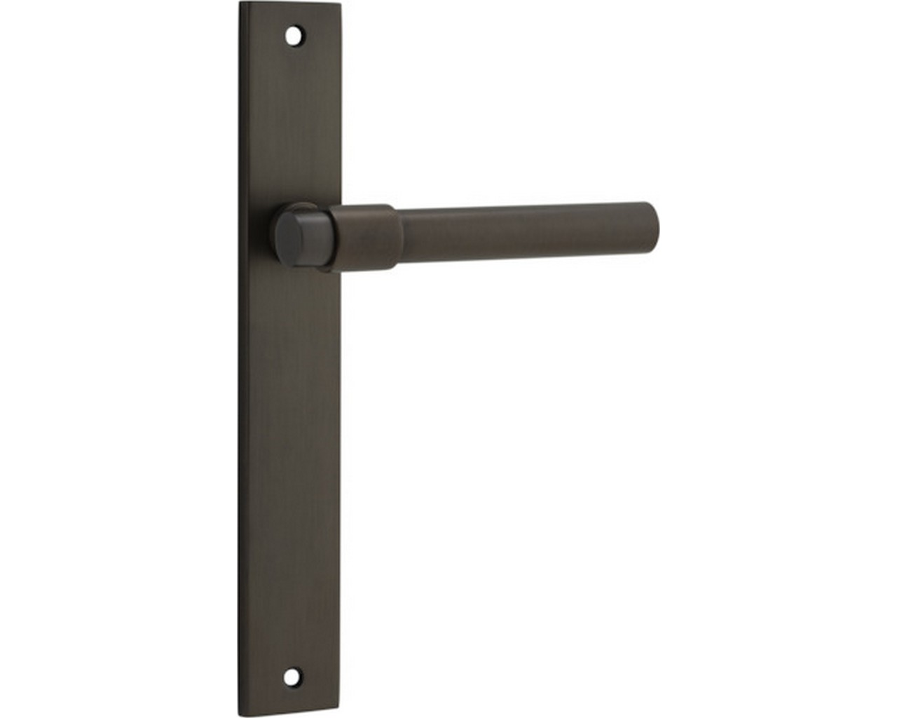 Rectangular Helsinki Door Handle. Passage Set.