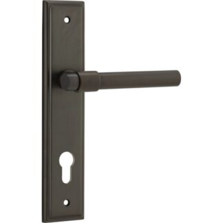 Stepped Helsinki Door Handle. Entrance Set.