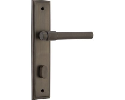 Stepped Helsinki Door Handle. Privacy Set.