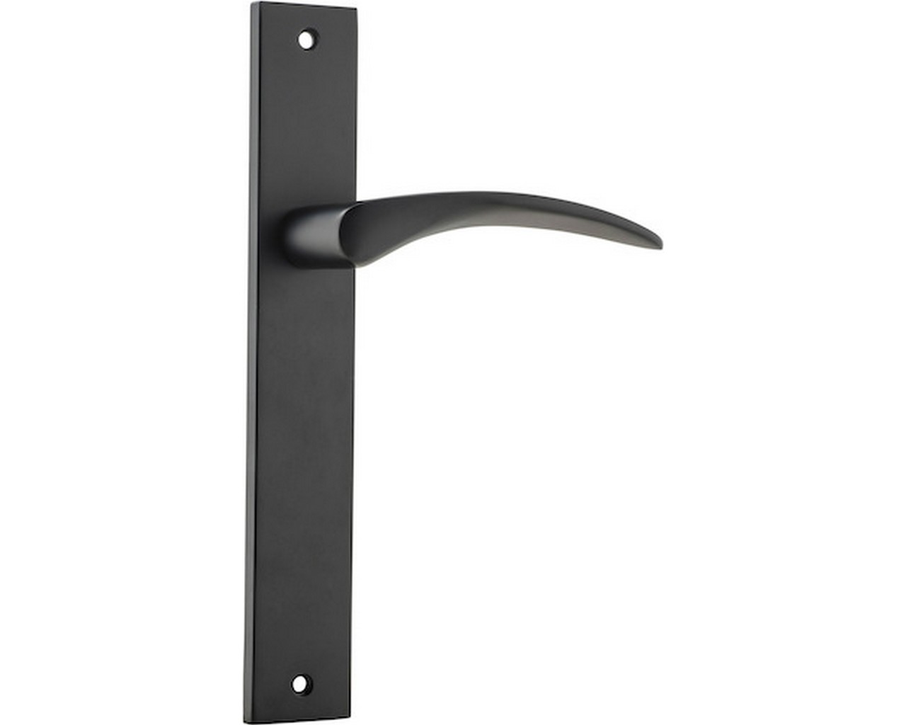 Passage Door Handle. Oxford Lever Rectangular.