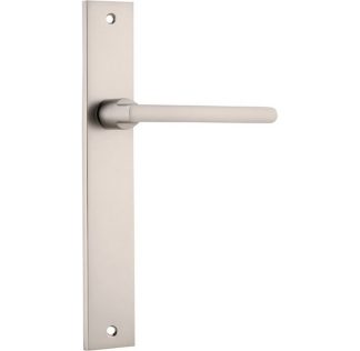Passage Door Handle. Baltimore Lever Rectangular.