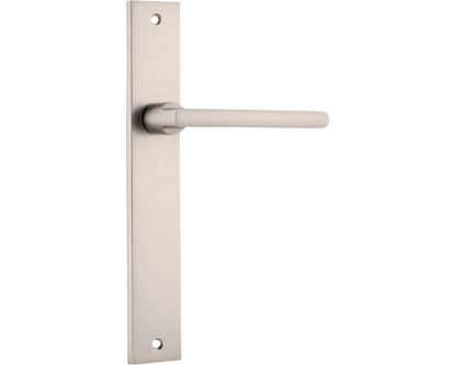 Passage Door Handle. Baltimore Lever Rectangular.