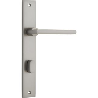Privacy Door Handle. Baltimore Lever Rectangular.