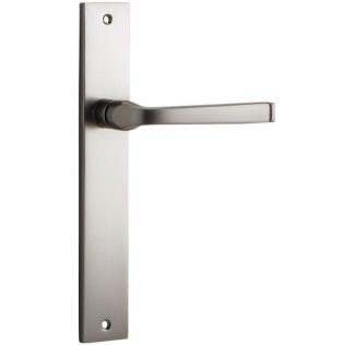 Passage Door Handle. Annecy Lever Rectangular.