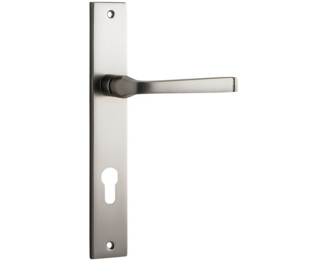 Entrance Door Handle. Annecy Lever Rectangular.
