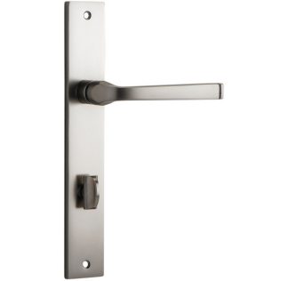 Privacy Door Handle. Annecy Lever Rectangular.