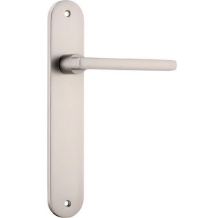 Passage Door Handle. Baltimore Lever Oval.