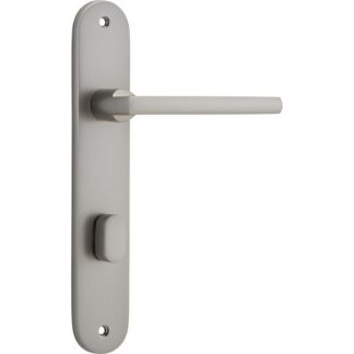 Privacy Door Handle. Baltimore Lever Oval.