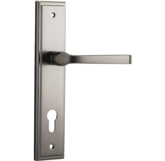 Entrance Door Handle. Annecy Lever Stepped.