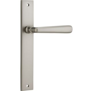 Passage Door Handle. Copenhagen Lever, Rectangular.