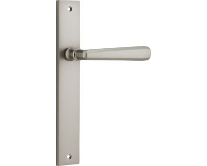 Passage Door Handle. Copenhagen Lever, Rectangular.