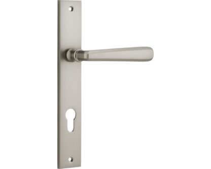 Entrance Door Handle. Copenhagen Lever, Rectangular.