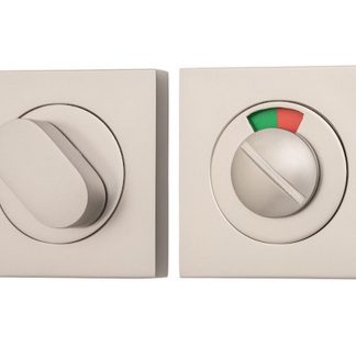 Privacy Turn. Square with Indicator. Concealed Fix.