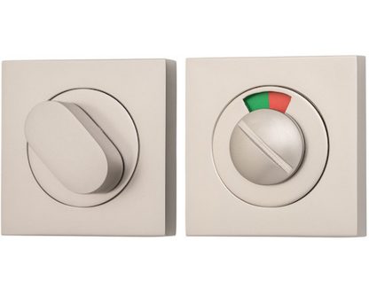 Privacy Turn. Square with Indicator. Concealed Fix.
