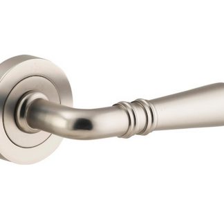 Passage Door Handle. Sarlat Lever Round Rose.