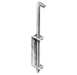 Drop Bolt Bolt On 400 x12mm Lockable Zinc Plated