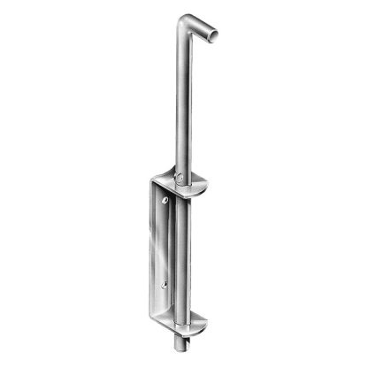 Drop Bolt Bolt On 400 x12mm Lockable Zinc Plated
