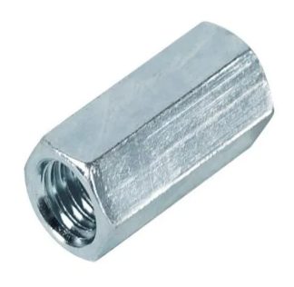 Coupling Nuts. Imperial and Metric. Zinc and Galvanised