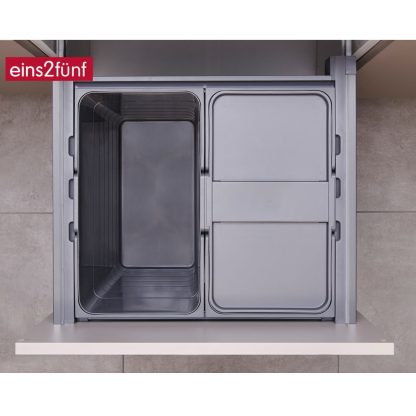 Ninka Waste Bin One2XL System. 2 x 42 litre Bins