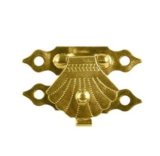 Jewel Box Catch - 20x30mm - Brass Plated