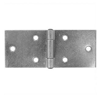 Back Flap Hinges. 32mm to 63mm. Zinc Plated