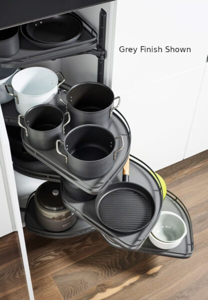 Kesseböhmer Lemans Right Handed Swivel Corner Storage 5 Kesseböhmer LeMans Right Handed Swivel Corner Storage - Image 5