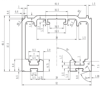 Exterior All Weather Door Track. 6 Metre. NXT206 - Image 4