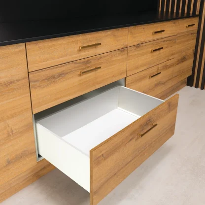 Alto Slim Drawer Kit 199Mm. Hafele. White Or Matt Black 7 Alto Slim Drawer Kit 199mm. Hafele. White or Matt Black - Image 7